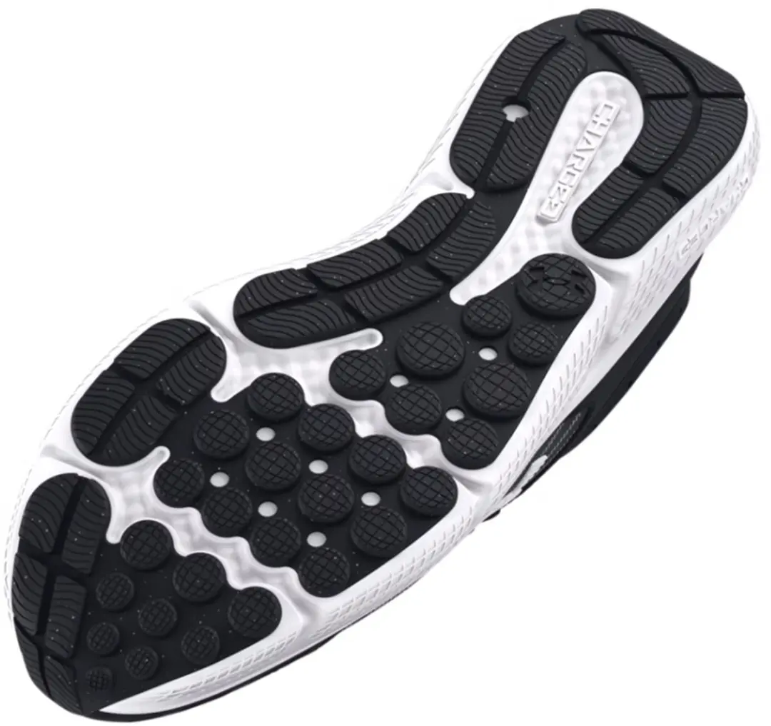 Under Armour UA Charged Assert 10 Heren Sportschoenen 42.5 - Zwart/Wit