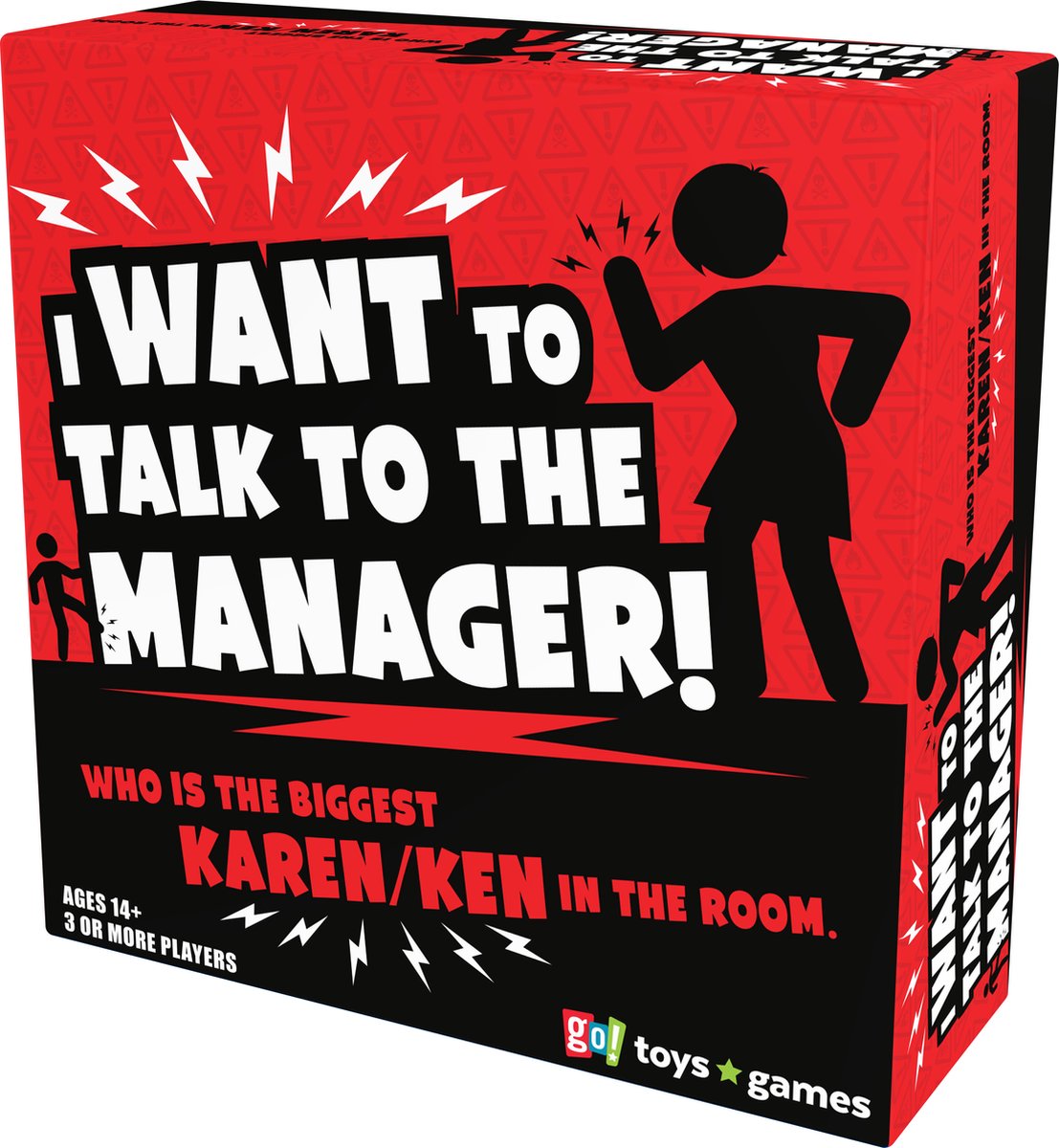 Goliath I Want To Talk To The Manager! - Engelstalig Kaartspel - Partyspel - Kom Erachter Wie De Grootste Karen/Ken Is!