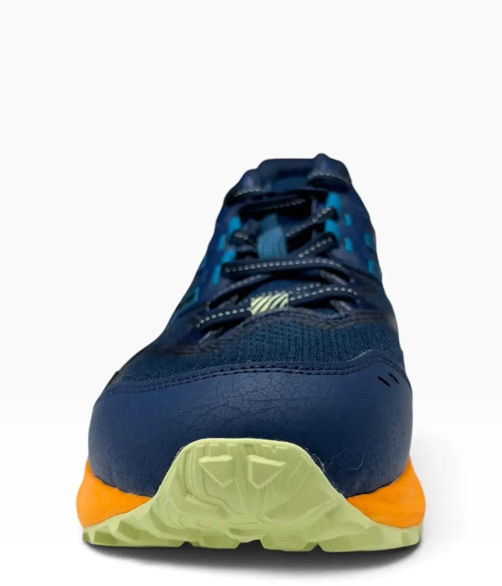 ASICS Night Sky Herenschoenen - 46.5 - Zwart/Blauw/Geel