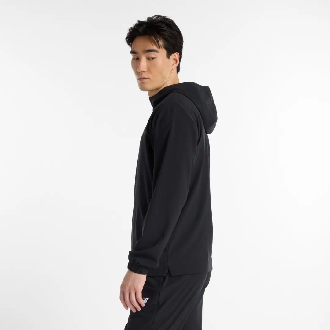 New Balance Sport Woven Jacket Heren - Zwart - afbeelding 6 van 6