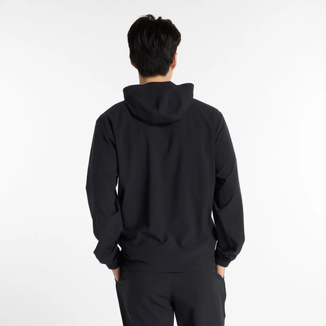 New Balance Sport Woven Jacket Heren - Zwart