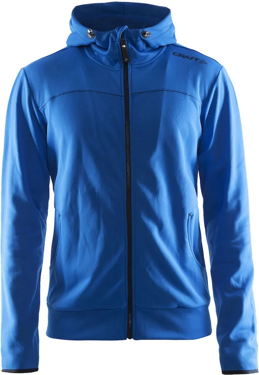 Craft Leisure Full Zip Hoody - Heren - Blauw - S-XXL