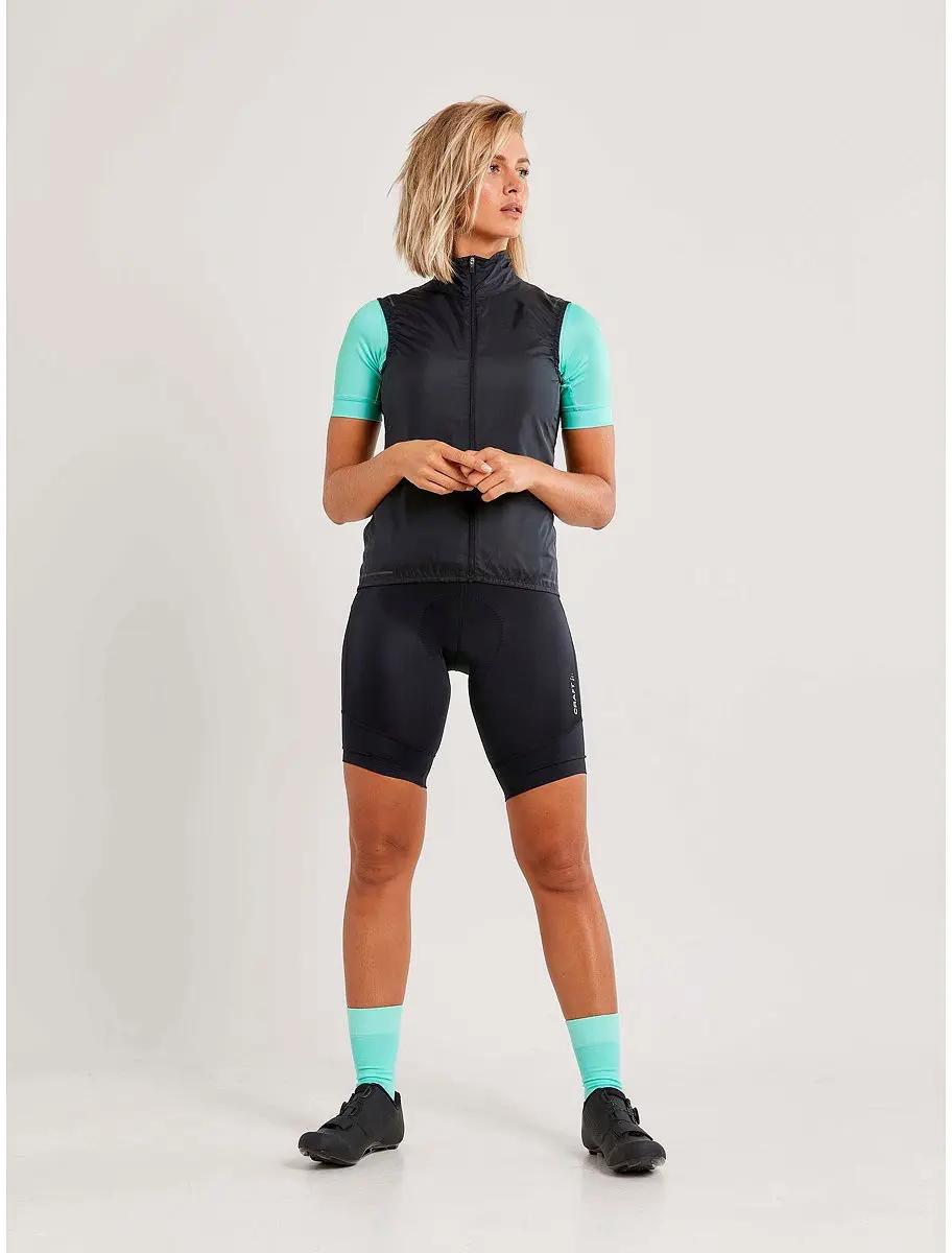 Craft Adv Essence Light Mouwloos Fietswindjack Dames - L