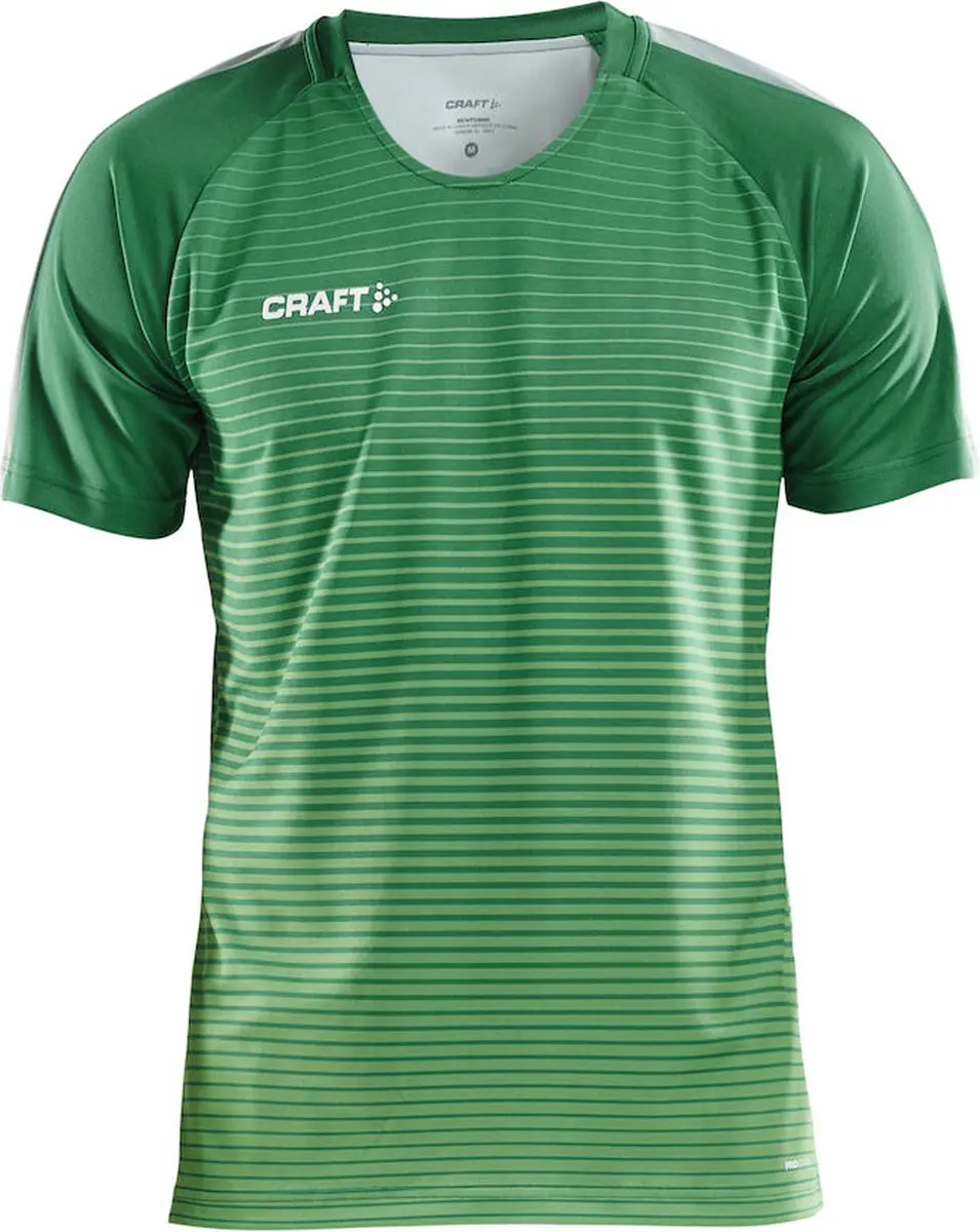 Craft Pro Control Stripe Shirt Heren - Groen XS