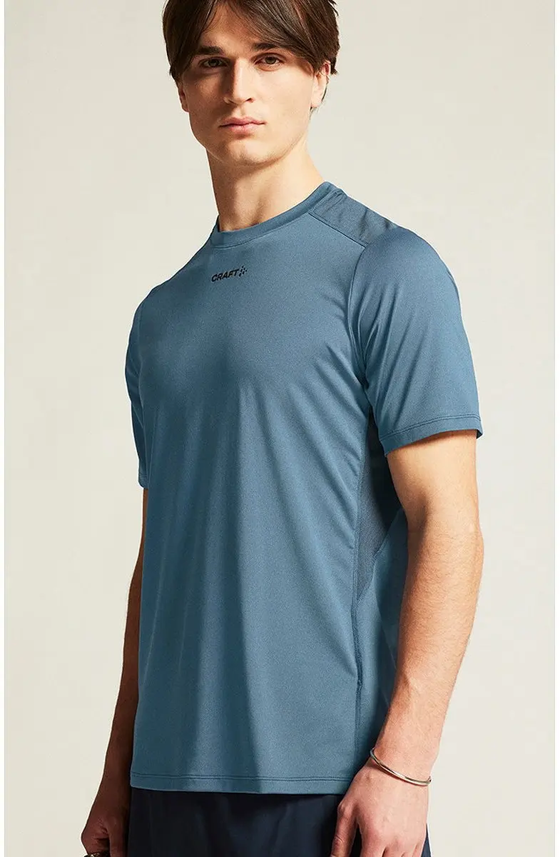 Craft ADV Essence SS Tee 2 Heren - Maat M - Marine