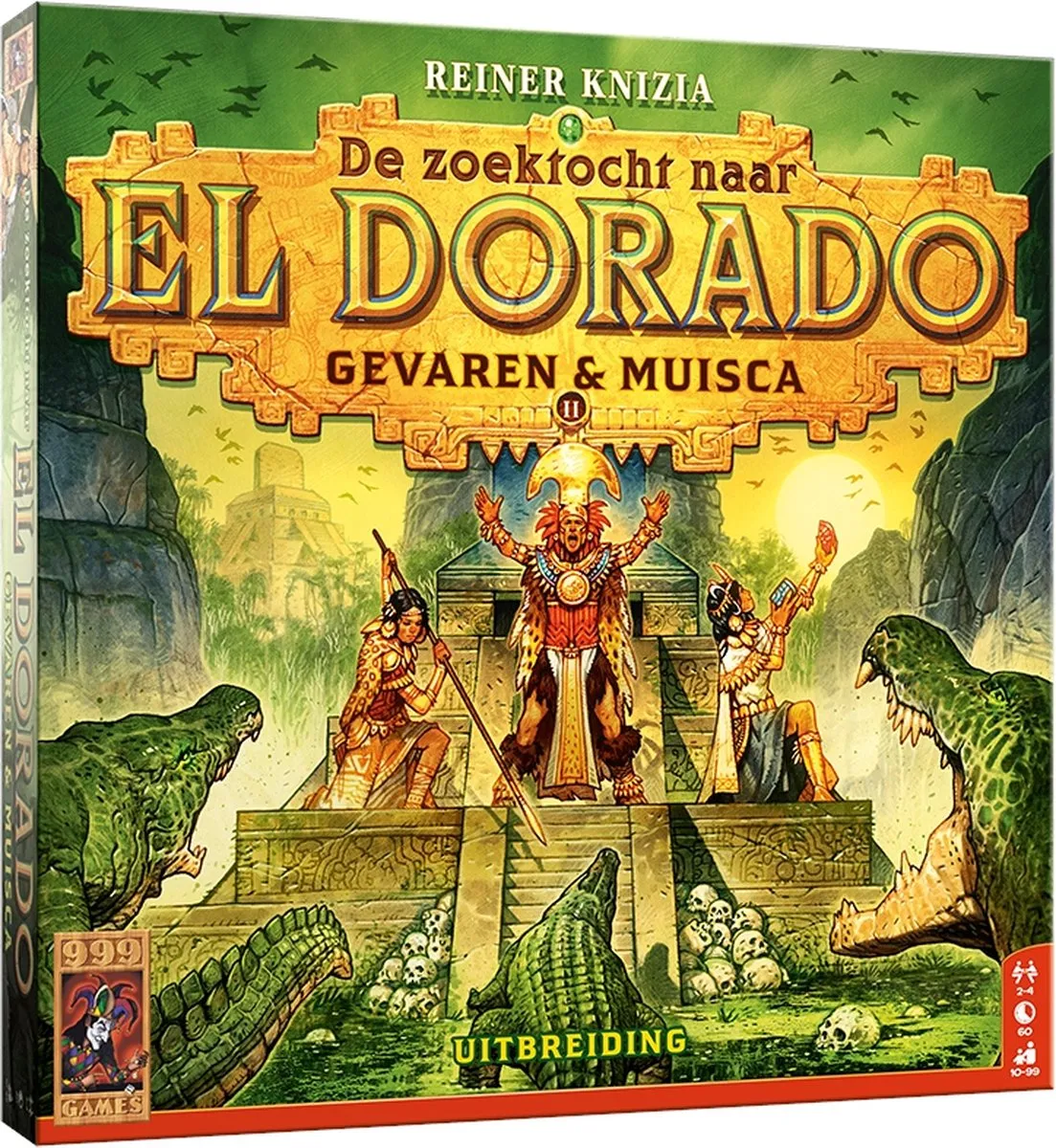 999 Games De Zoektocht naar El Dorado Uitbreiding 2 Bordspel - 2-4 Spelers