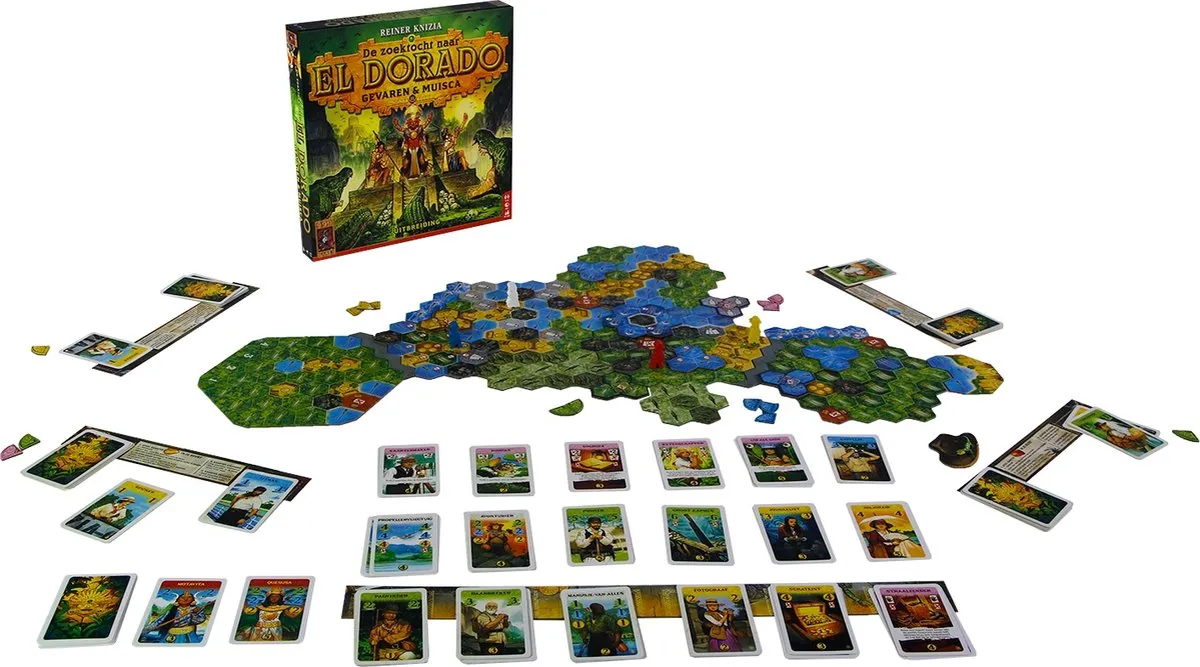 999 Games De Zoektocht naar El Dorado Uitbreiding 2 Bordspel - 2-4 Spelers