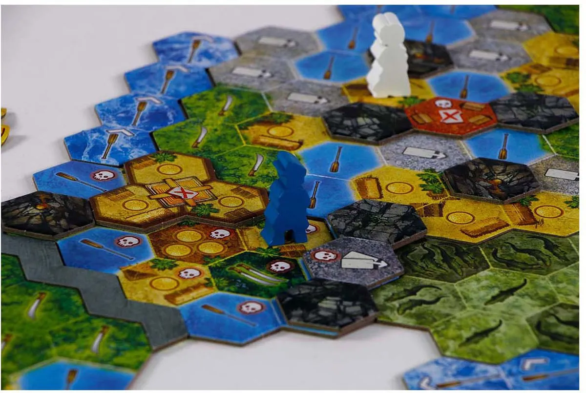 999 Games De Zoektocht naar El Dorado Uitbreiding 2 Bordspel - 2-4 Spelers - afbeelding 6 van 6