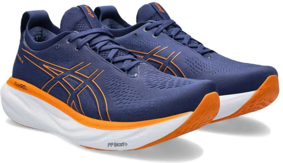 ASICS Gel Nimbus 25 Heren Hardloopschoenen 1011b547-403 - 46.5 Blauw
