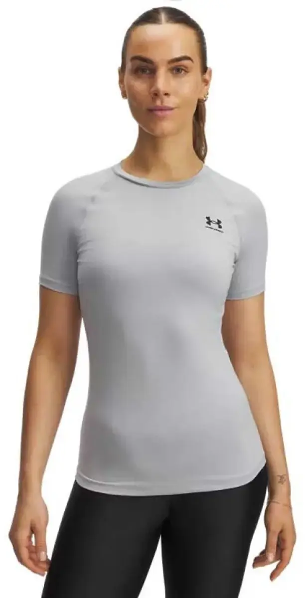 Under Armour Heatgear Authentic T-shirt - Grijs M