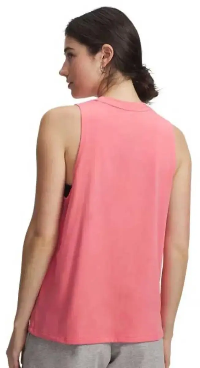 Under Armour UA Rival Muscle Tank Dames Sportshirt - Bittersweet Roze