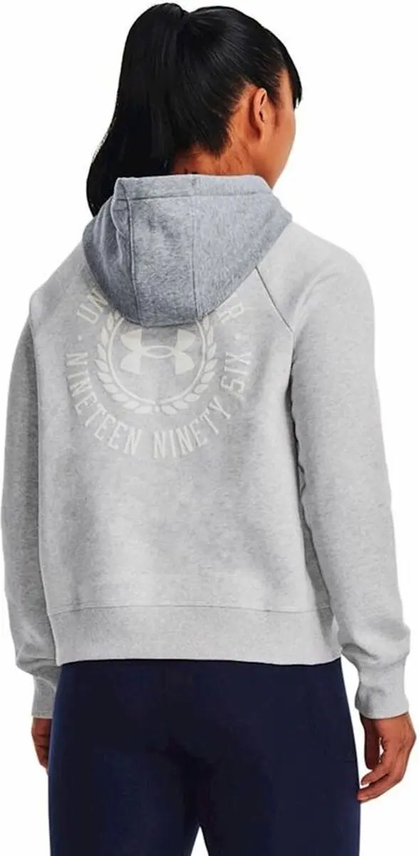 Under Armour Rival Fleece CB Hoodie - Grijs