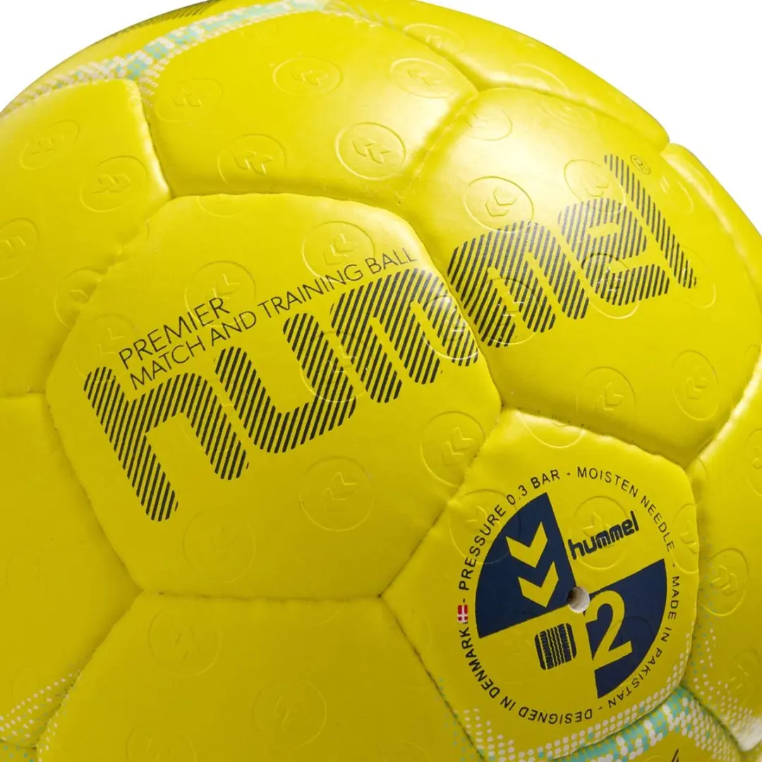 Hummel Handball Premier Maat 3 - Geel/Wit/Blauw