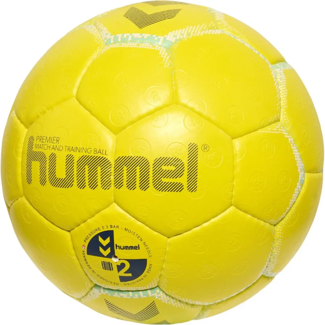 Hummel Handball Premier Maat 3 - Geel/Wit/Blauw
