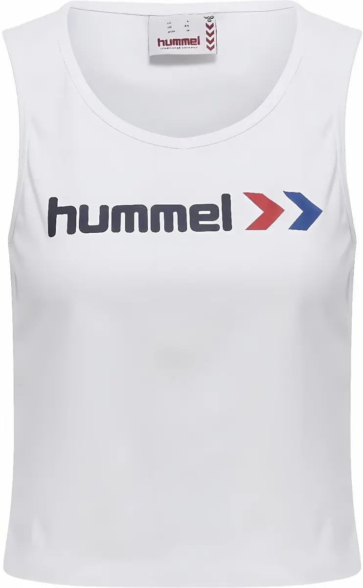 Hummel Dames Texas Cropped Tanktop - XL - Wit