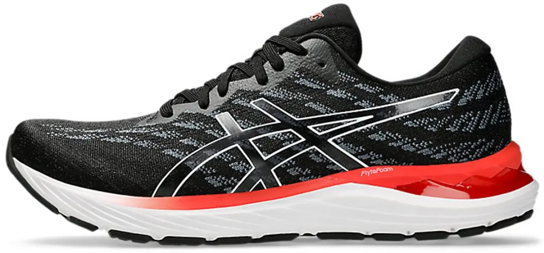 ASICS GEL-STRatus 3 Knit Hardloopschoen 48 - Zwart/Wit
