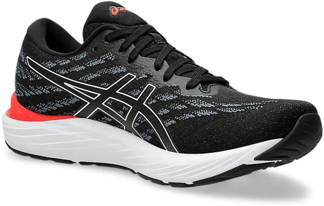 ASICS GEL-STRatus 3 Knit Hardloopschoen 48 - Zwart/Wit