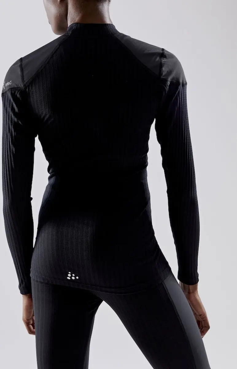 Craft Active Extreme X Wind Thermoshirt XS - Dames - Zwart - afbeelding 6 van 6