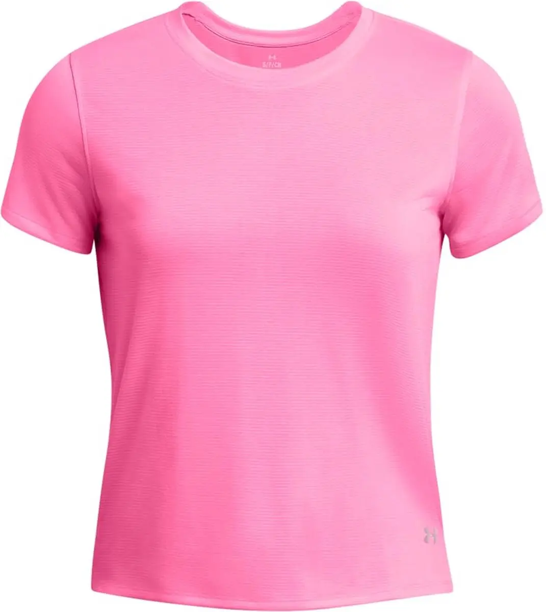 Under Armour UA Streaker SS Dames Sportshirt - Roze M