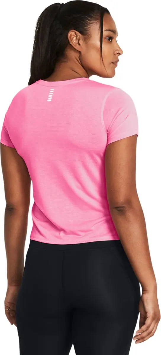 Under Armour UA Streaker SS Dames Sportshirt - Roze M