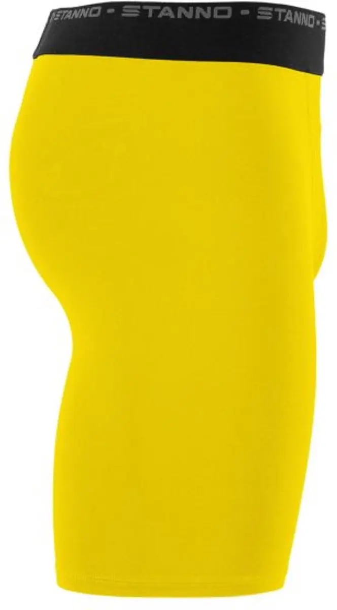 Stanno Core Baselayer Shorts Boxer - Maat S - Geel