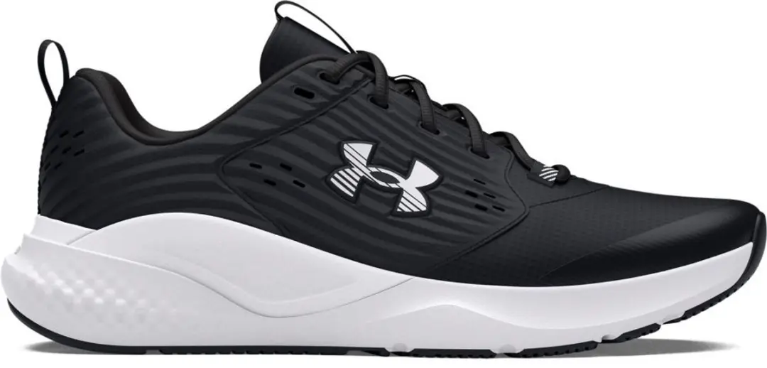 Under Armour UA Charged Commit TR 4 Heren Sportschoenen - Zwart/Antraciet/Wit