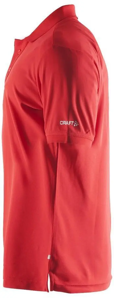 Craft Pique Classic Heren Polo - Rood S