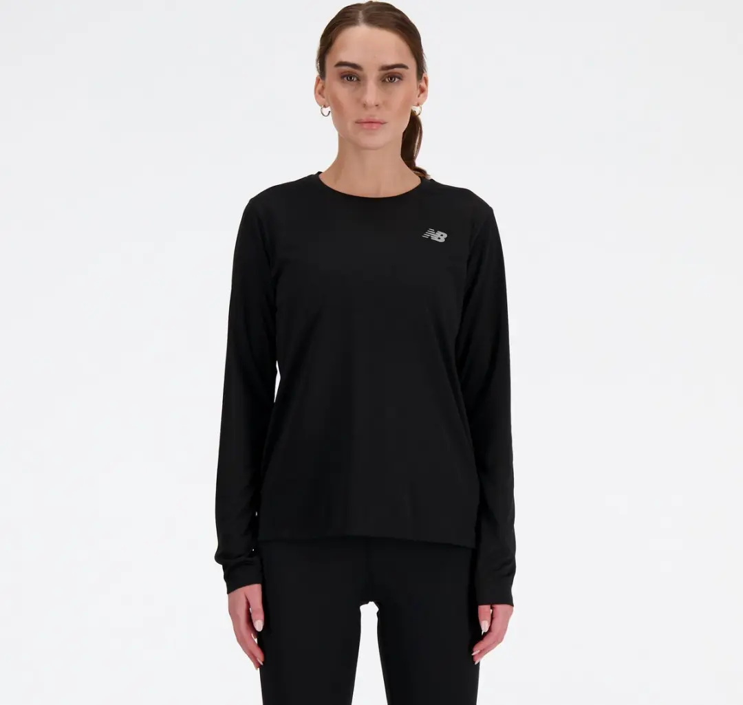 New Balance Sport Essential Dames Longsleeve - WT41225 - Zwart