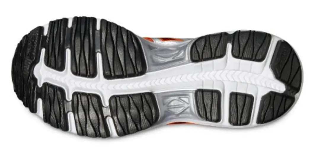 ASICS Gel Cumulus 17 GS Hardloopschoenen - Kindermaat 35 - Zwart Oranje