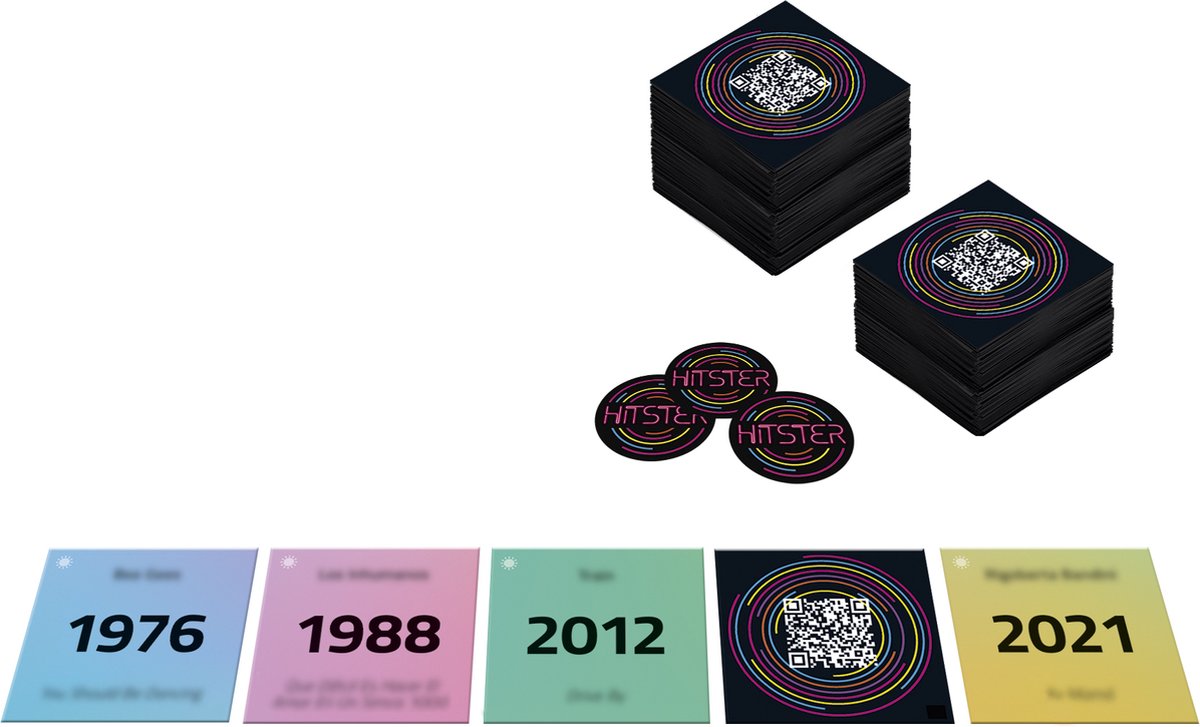 Jumbo Hitster Summer DE, Bordspel, Feest, 16 jaar, 30 min, 30 min