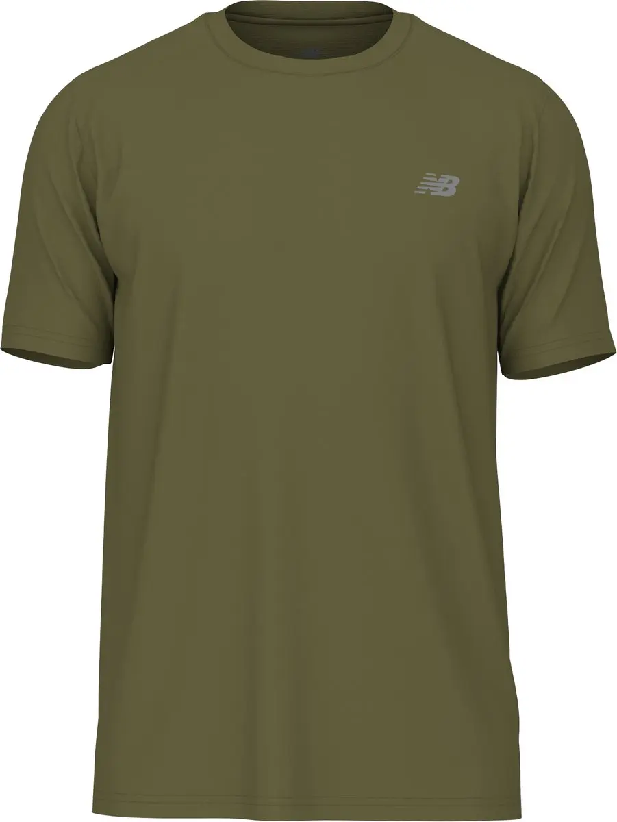 New Balance Sport Essential Heren T-shirt 2XL - Groen