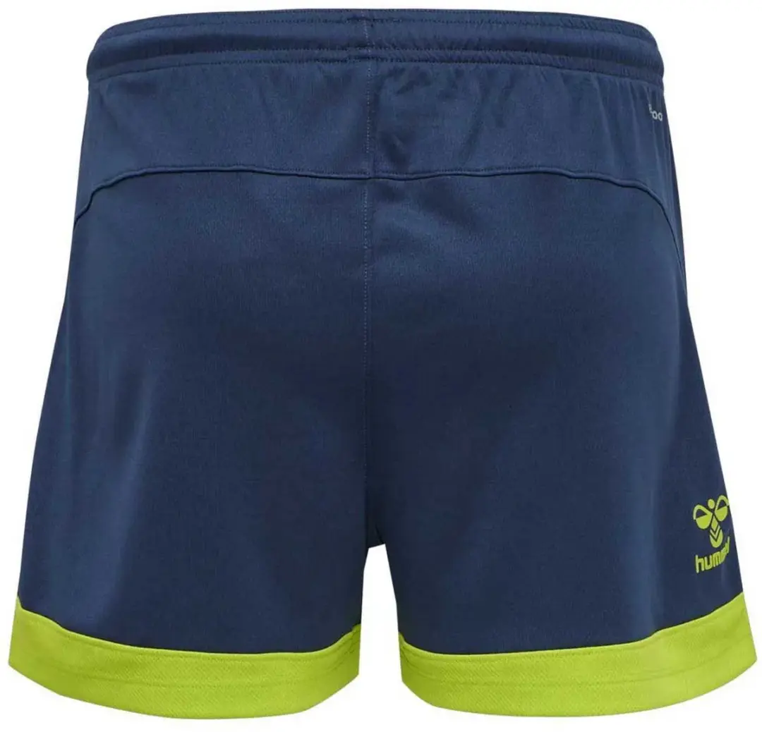 Hummel Lead Poly Short Dames Sportbroek M - Navy