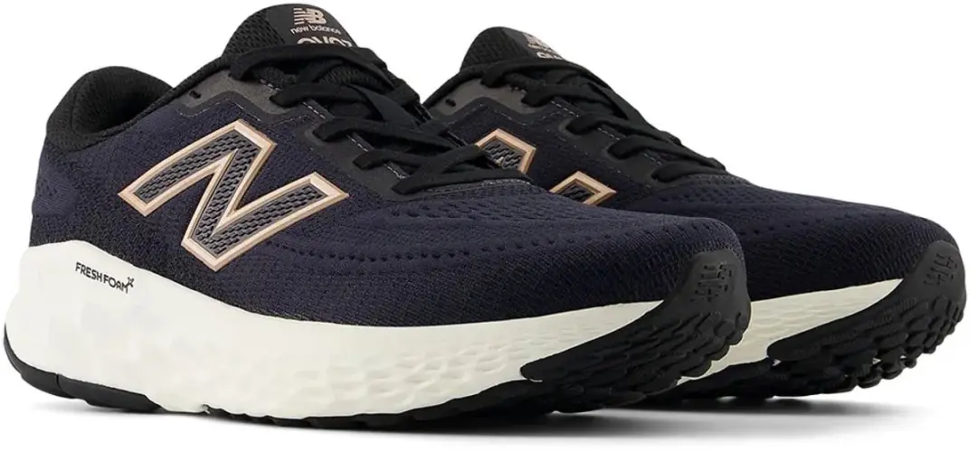 New Balance EVOZ Dames Sportschoenen 38 - Donkerblauw/Goud