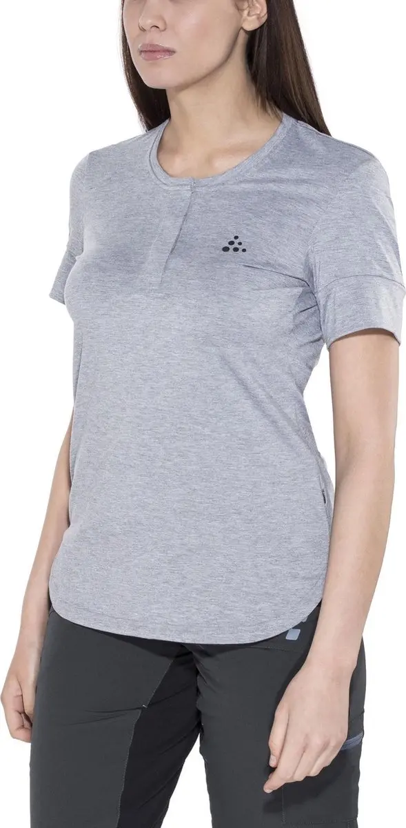 Craft Ride Wielrenshirt - Dames S - Grijs