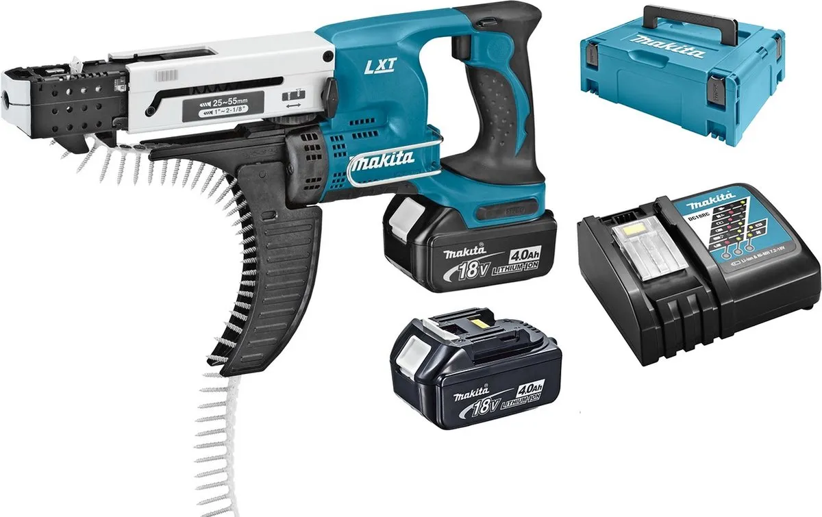 Makita DFR550RMJ Akku-Magazinschroevendraaier 18V