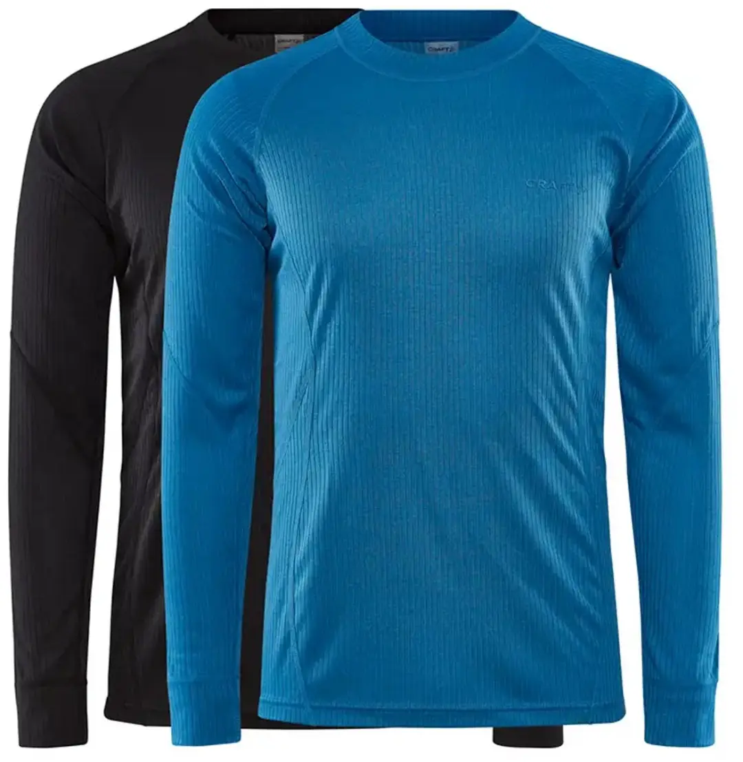 Craft Baselayer Thermoshirt Mannen XS - Blauw/Zwart - afbeelding 6 van 6