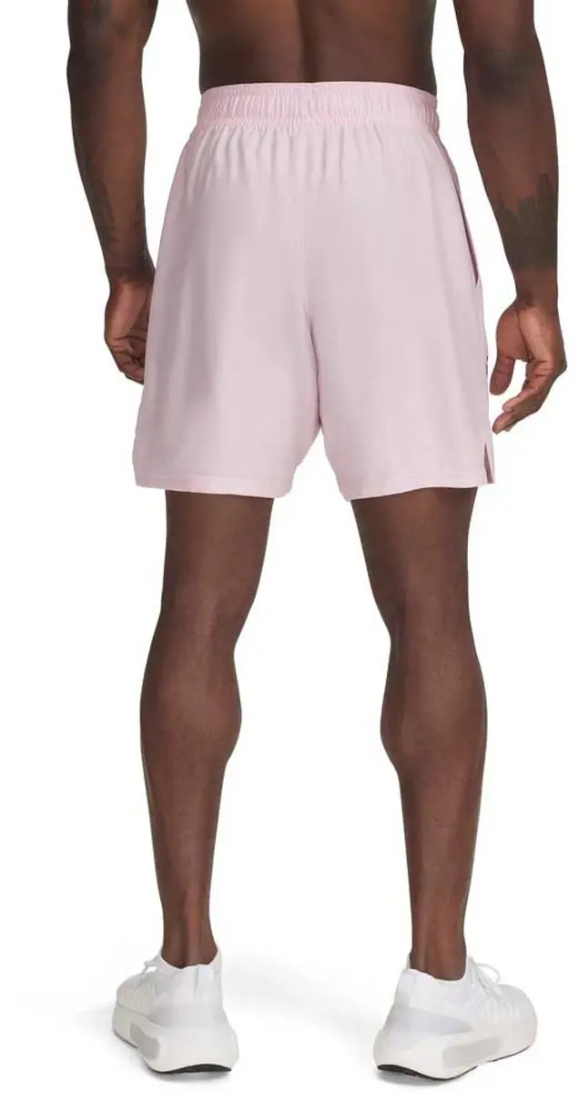 Under Armour Tech Woven Wordmark Korte Broek - Prime Pink/XL