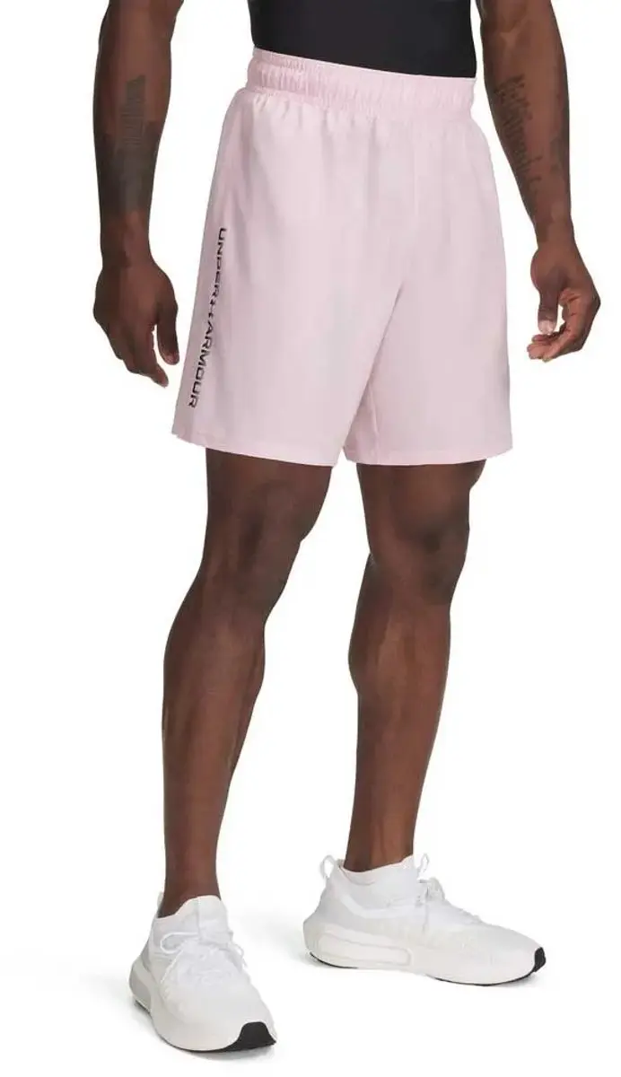 Under Armour Tech Woven Wordmark Korte Broek - Prime Pink/XL - afbeelding 6 van 6