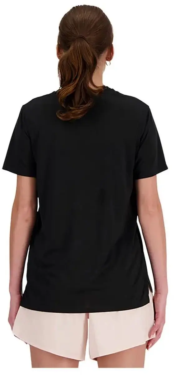 New Balance Sport Essential T-shirt Dames - M - Zwart