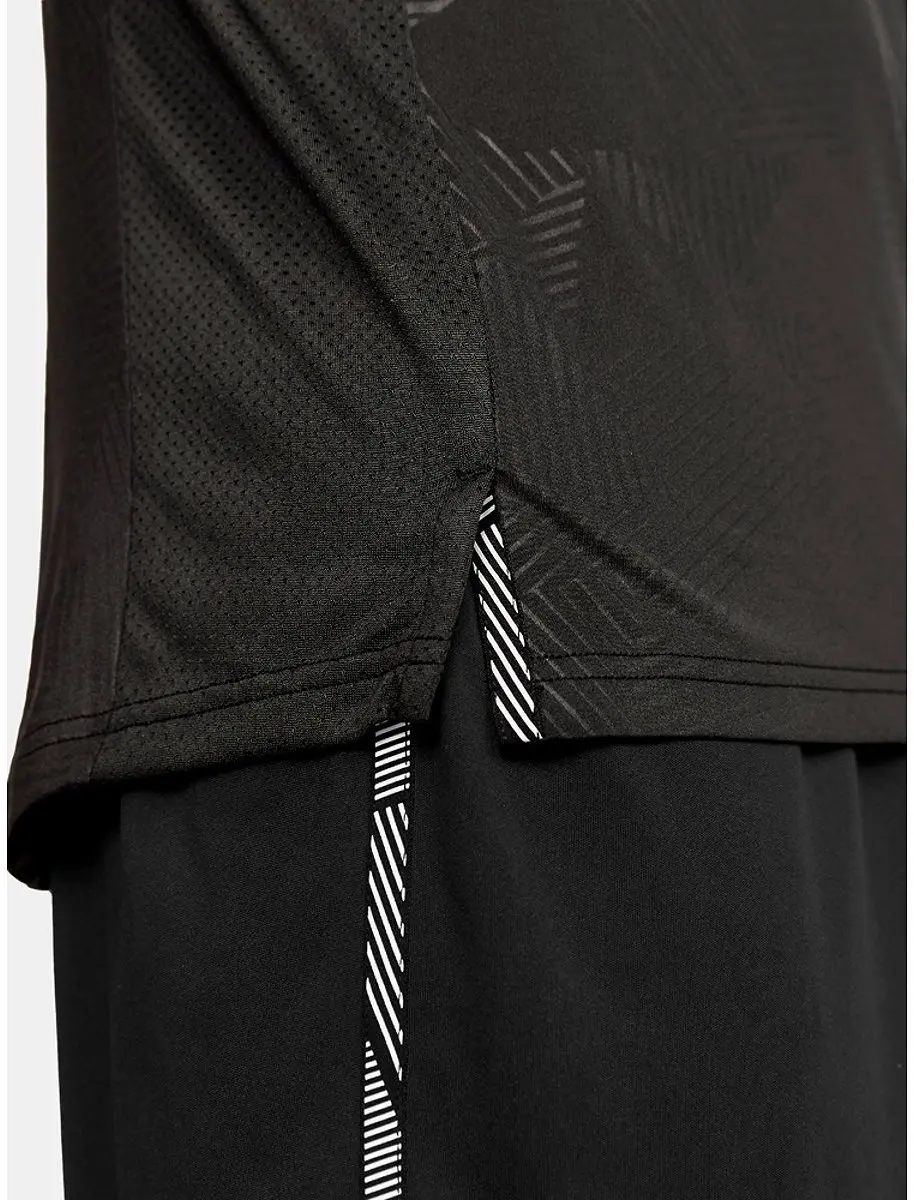 Craft Premier Solid Shirt Korte Mouw Heren - Zwart S