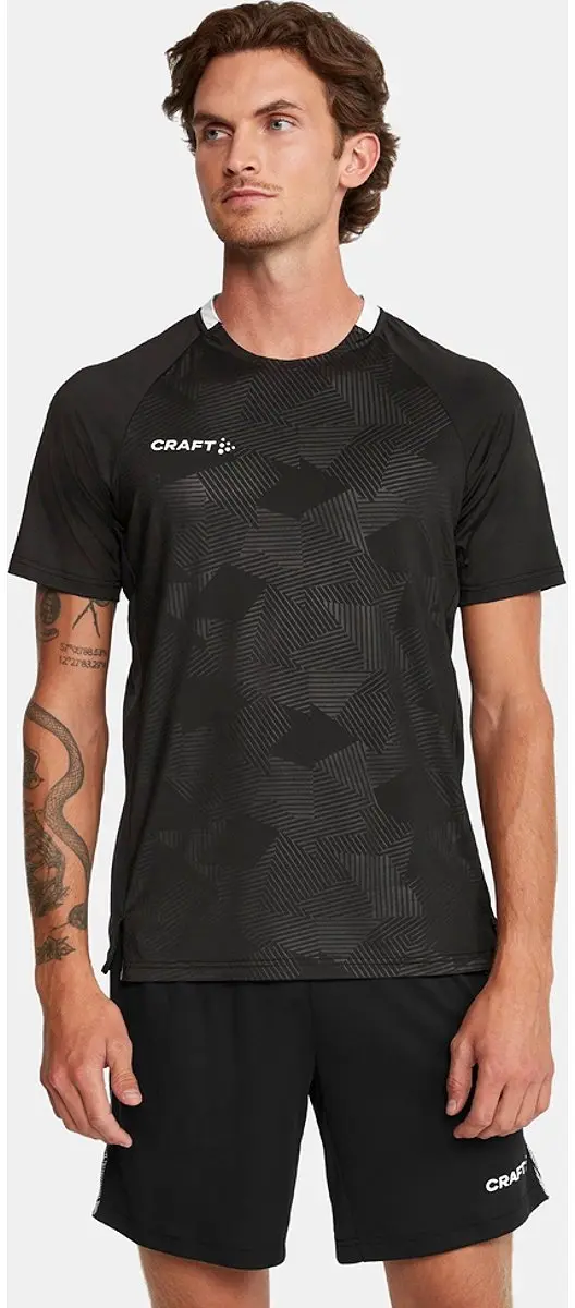 Craft Premier Solid Shirt Korte Mouw Heren - Zwart S - afbeelding 6 van 6