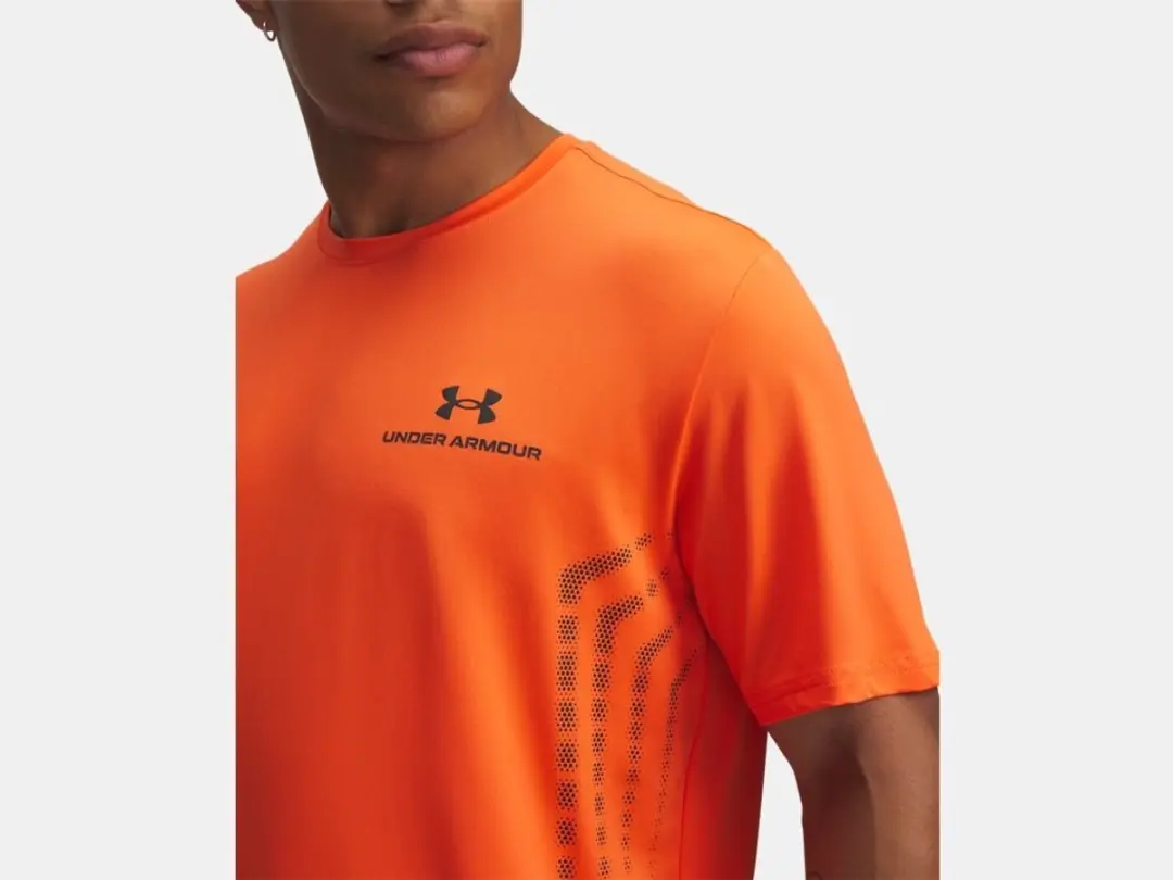 Under Armour Vanish Energy Graphic T-Shirt - S - Rood - afbeelding 6 van 6