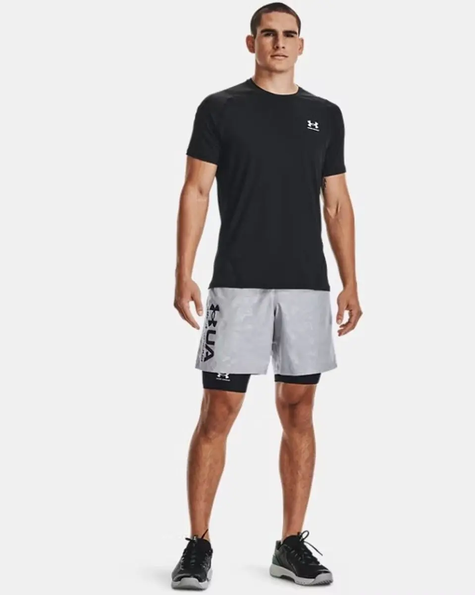 Under Armour HeatGear Short Sportbroek XXL - Zwart