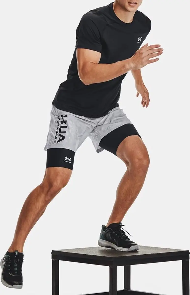 Under Armour HeatGear Short Sportbroek XXL - Zwart