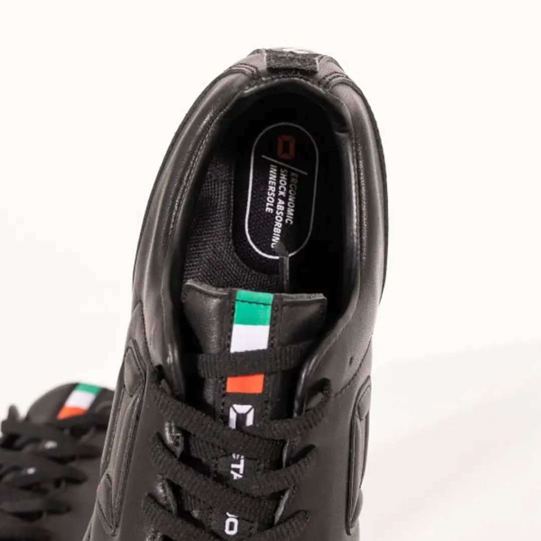 Stanno Nibbio Nero Ultra Firm Ground Voetbalschoenen - Maat 41