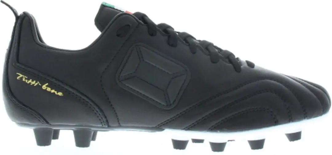 Stanno Nibbio Nero Ultra Firm Ground Voetbalschoenen - Maat 41