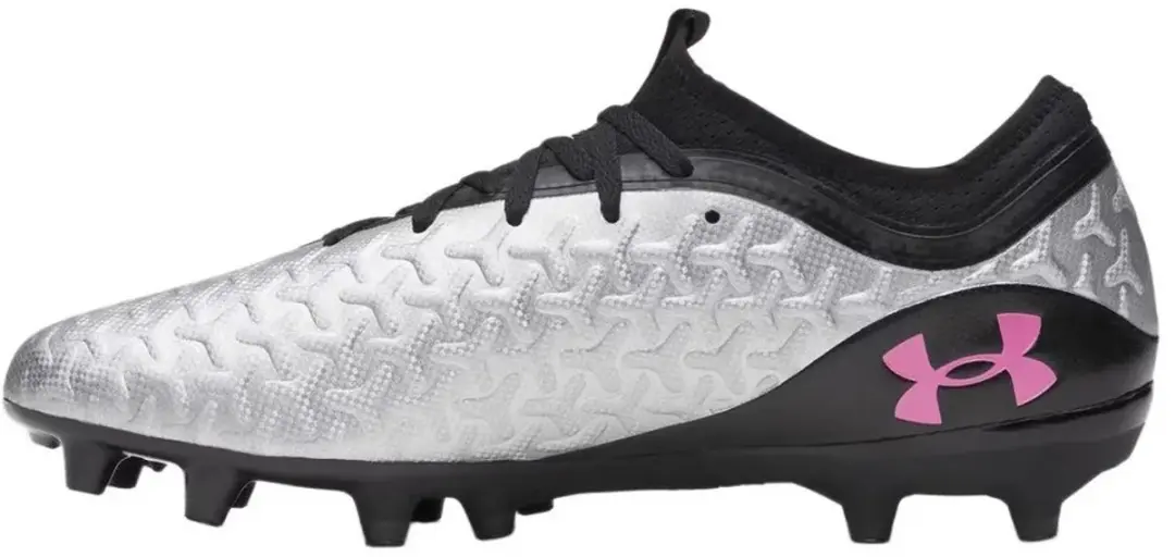 Under Armour Magnetico Select 6 FG Voetbalschoenen - Zilver - EU 40