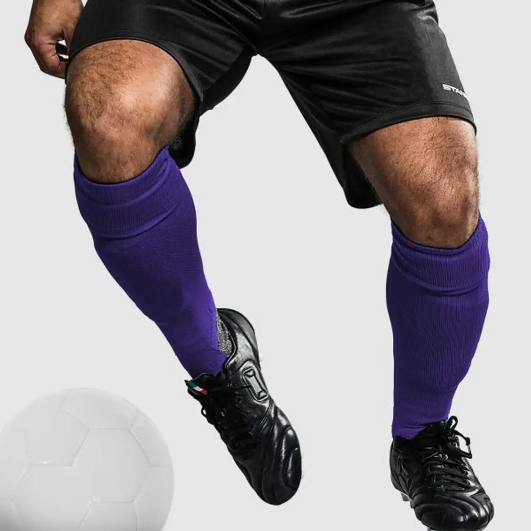 Stanno Uni Pro Sock Voetbalsokken 30-34 - Paars