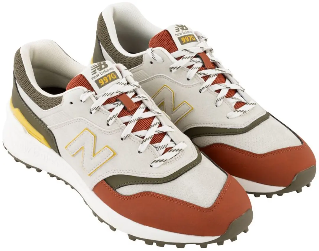 New Balance 997 SL MG997SOT Golfschoenen - Heren - 42 - Olive Taupe