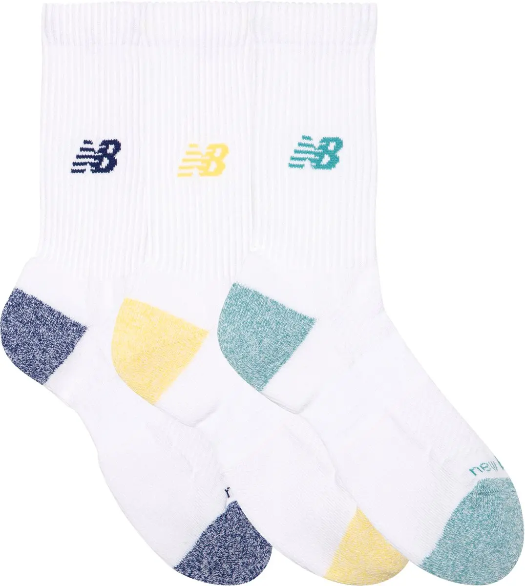 New Balance Active Crew Sportsokken 3 Stuks - Assorted Kleuren